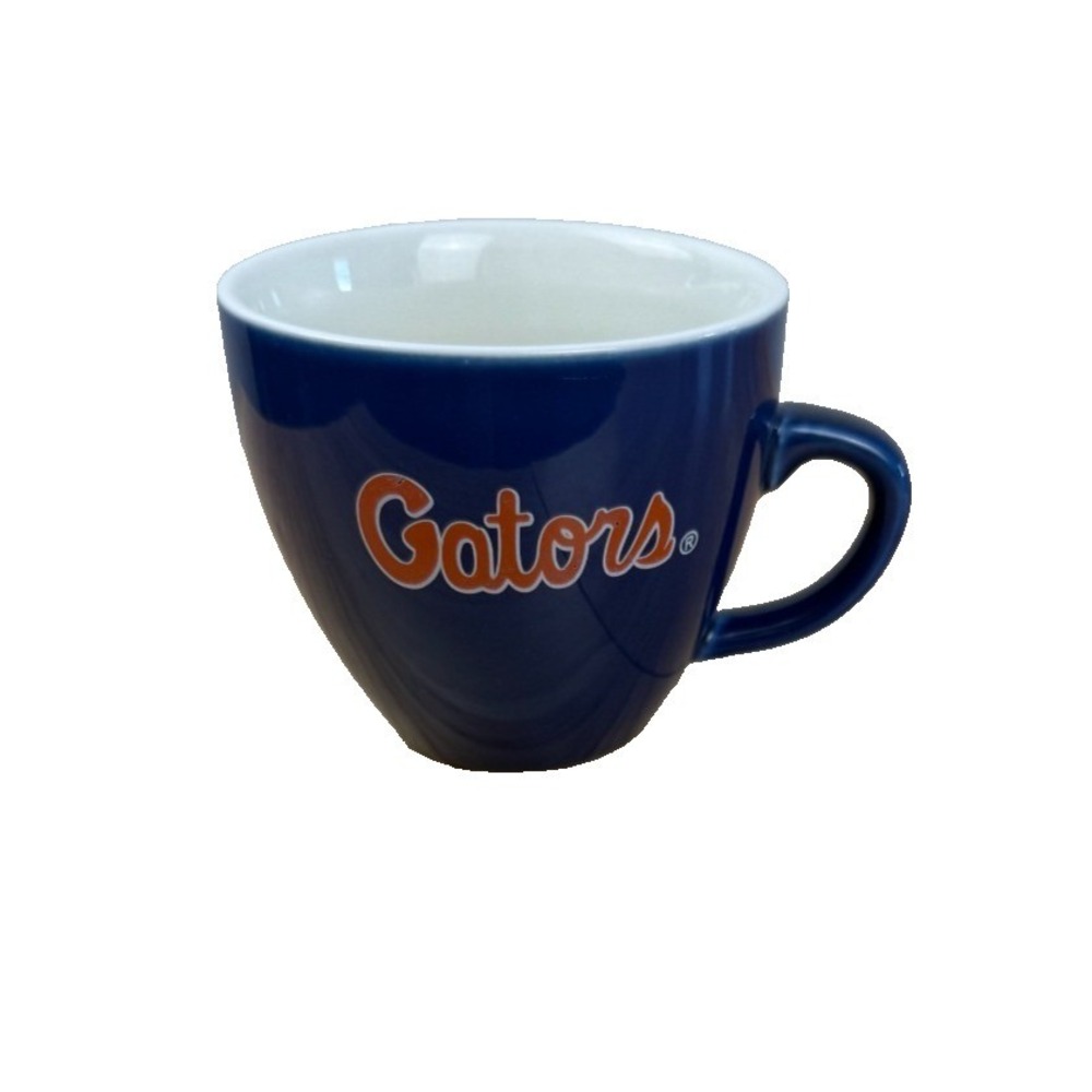 Florida Gators Blue Ceramic Coffee Mug Hidden 3D Alligator Figurine Inside NEW